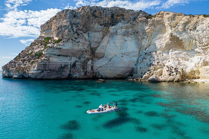 Cagliari Boat Tour by Maxi Rib - Wine and Snorkeling - Calamosca for another swim