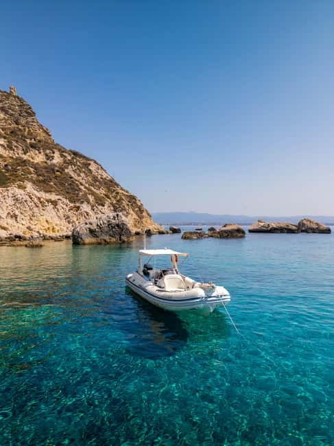 Cagliari: Boat Tour, Snorkeling, Prosecco & Music! - The final cove and a slower finish