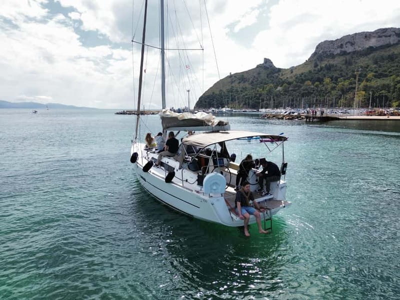 Cagliari: Catamaran Tour, Swimming, Snorkeling, & Prosecco - The Devil’s Saddle by boat