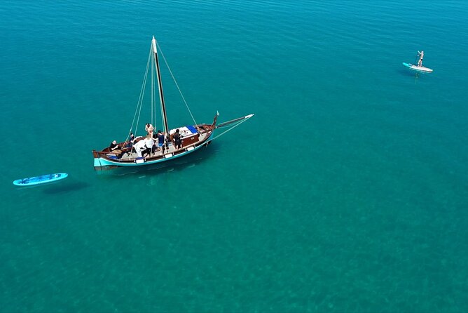 Cagliari Gulf Boat tour : 5 stops, snorkeling & local aperitif - Poetto Beach and the Final Aperitif