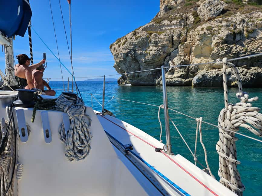 Cagliari Sailing Boat Tour with Snorkeling and Drink - Maurizio’s role makes a difference