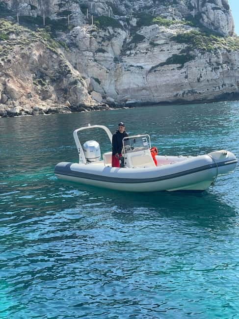 Cagliari: tour con 5 soste snorkeling e aperitivo - Cala Bernat is the final main swim stop