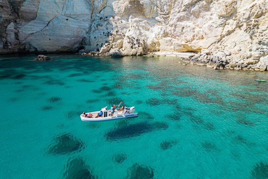 Cagliari: Zodiac Boat Tour, 3-4 SwimStops, Wine & Snorkeling - The ride from Marina Piccola to Poetto