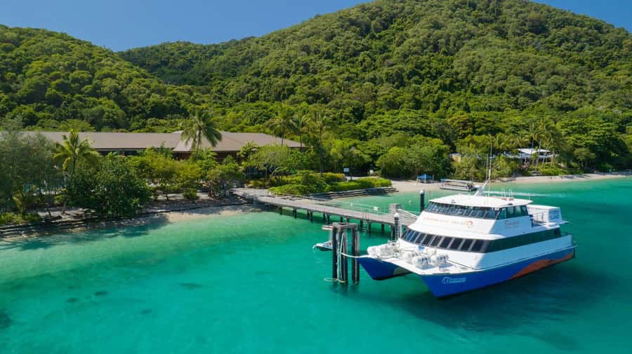 Cairns: Fitzroy Island Ferry w/ Snorkel, Lunch, Tour Options - The 10:15 AM ferry from Cairns