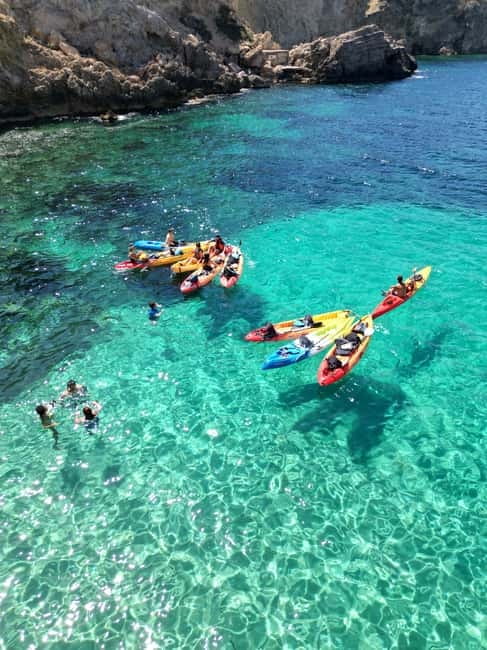 Cala Codolar: Sea & Caves Kayaking Tour with Snorkeling - Cliffs, caves, and quiet coves by kayak