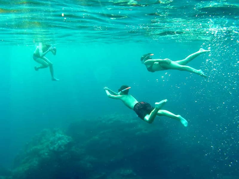 Cala Codolar: Sea & Caves Kayaking Tour with Snorkeling - Morning calm or sunset with cava
