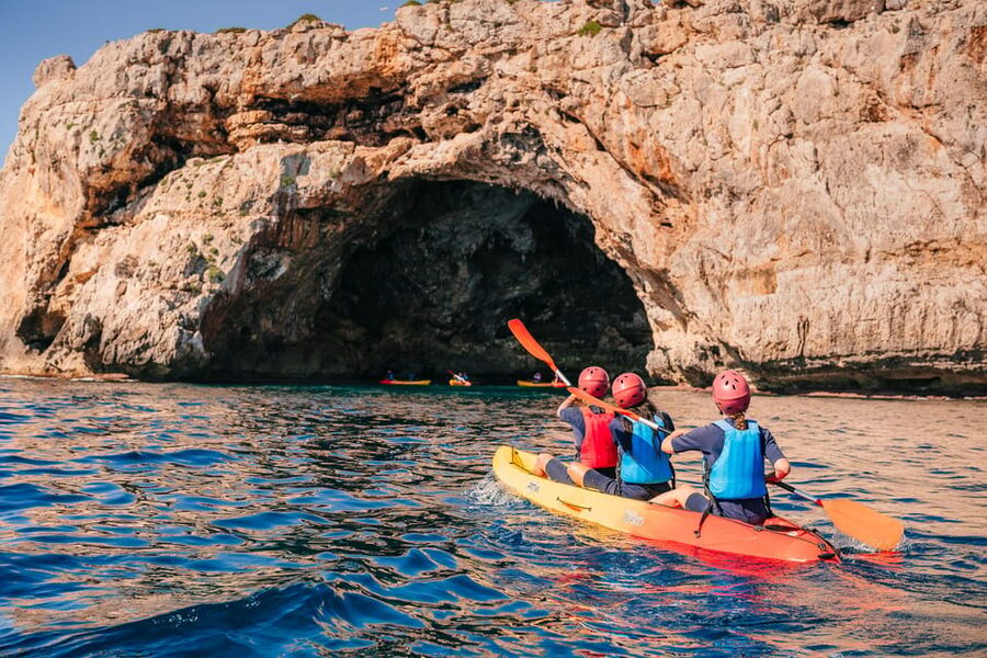 Cala Varques: Guided Sea Caves Kayak & Snorkeling Expedition - Cala Varques snorkeling and Posidonia