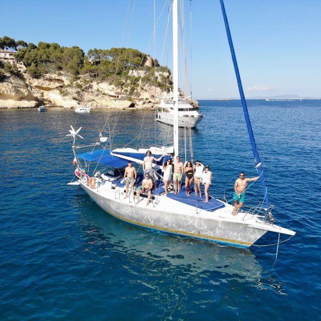Can Pastilla: Sailboat Tour with Snorkeling, Tapas & Drinks - Sailing out from Can Pastilla and the Bay of Palma