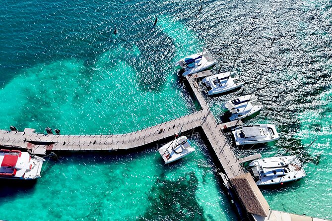 Cancun Catamaran: Isla Mujeres, Snorkeling, Drinks & Buffet Lunch - A full Caribbean day for $65, plus the dock fee