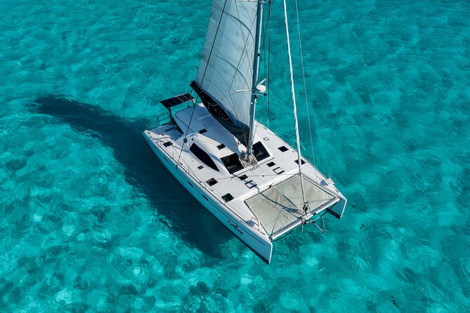 Cancún Catamaran to Isla Mujeres + Snorkel, Open Bar & Lunch - Price, dock fee, and what you receive