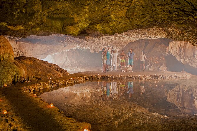 Cancun Cenote Tour: Snorkeling, Rappelling and Ziplining - The jungle ride and the 40-foot rappel