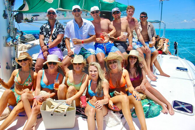 Cancun: Private Catamaran with Open Bar & Snorkeling Option - The crew makes the day work