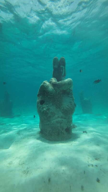Cancun: Snorkeling Boat Tour with Gear - El Meco reef: the easiest place to get your bearings