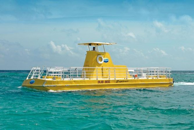 Cancun Submarine and Optional Snorkeling Tour - Reef life and the Cancun Underwater Museum