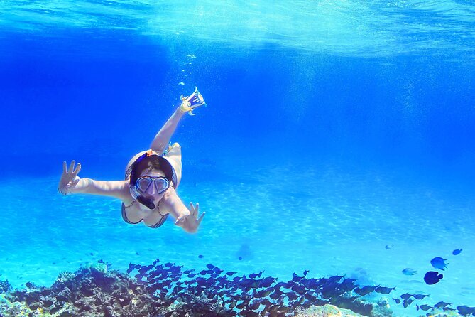 Capri Island Boat Tour from Amalfi with Snorkeling | Small Group - Leaving Amalfi beneath the Lover’s Arch