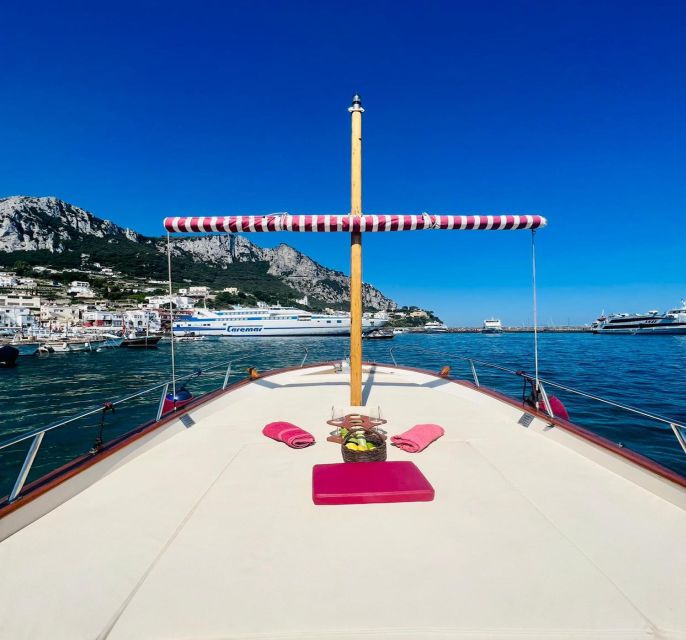 Capri: Private Island Boat Tour with Snorkeling and Swimming - Capri Looks Best From a Private Boat