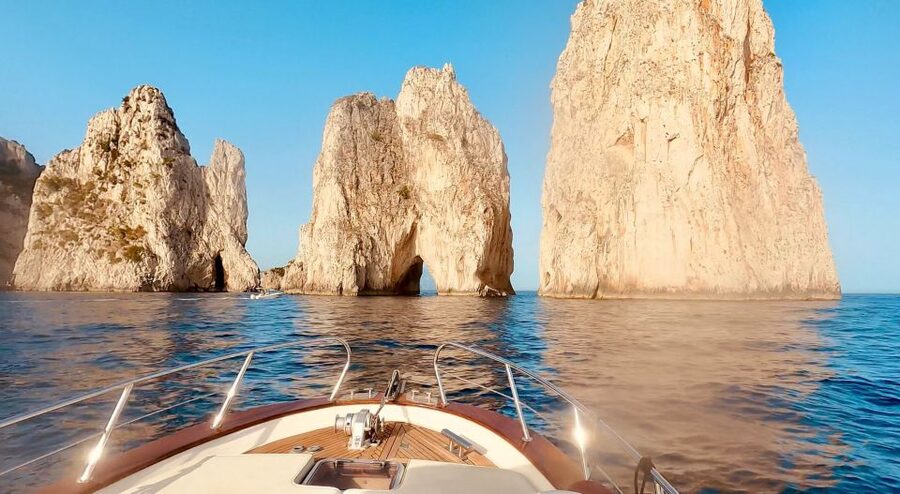 Capri: Private Island Boat Tour with Snorkeling and Swimming - Swimming and Snorkeling in Capri’s Water