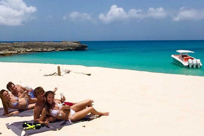 Captain Bob Speed Boat, Snorkeling, Beach Tour & Lunch St Maarten - Pinel Island for lunch and a slower hour