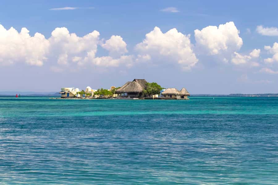 Cartagena: Rosario Islands Catamaran with Lunch and Snorkel - The ride toward Rosario National Natural Park