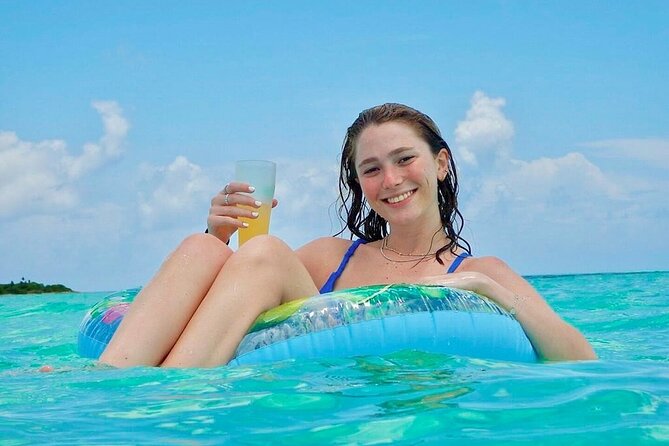 Catamaran Excursion + Open bar + Snorkeling at El Cielo - Four Cozumel water stops in one afternoon
