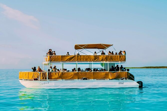 Catamaran Excursion + Open bar + Snorkeling at El Cielo - Palancar Reef is the turtle stop