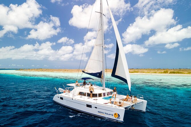 Catamaran Snorkel & BBQ Sail (cruise friendly) - Why this cruise works so well for a Bonaire port day