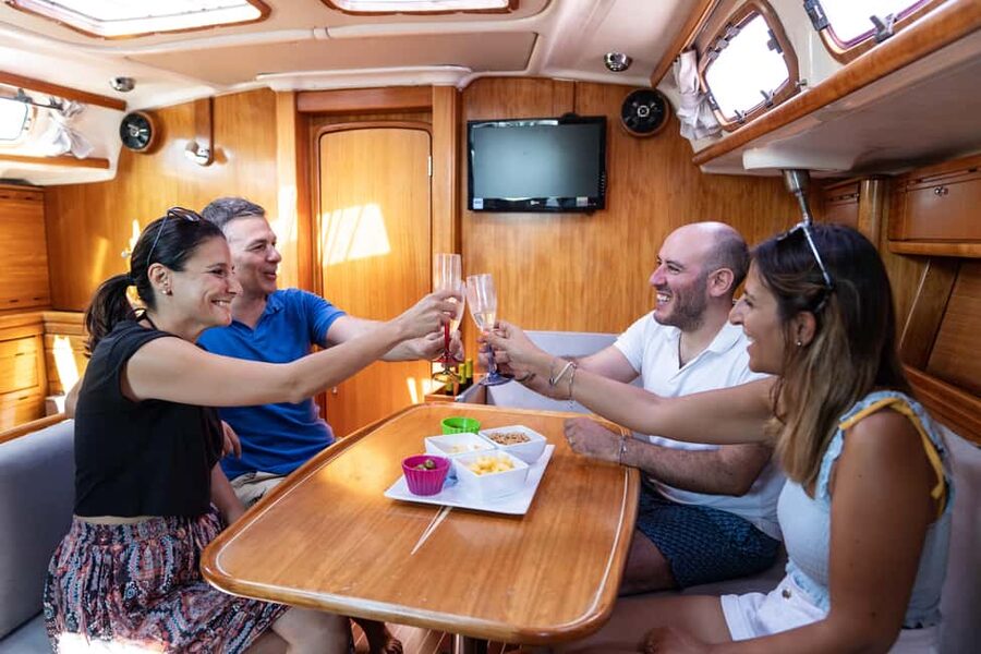 Catania: Cyclops Coast Cruise with Appetizer & Snorkeling - Lachea Island brings the first swim