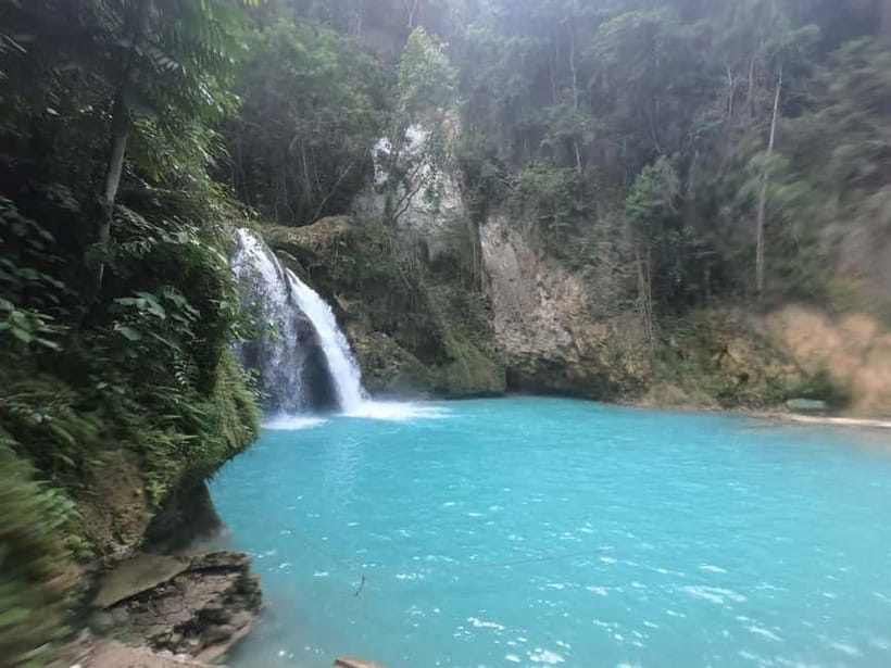 Cebu: Whale Sharks, Kawasan Falls, & Sardines Run Snorkeling - Kawasan Falls, pools, and the optional canyoneering upgrade