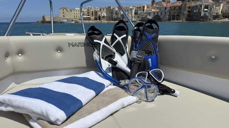 Cefalù: Private Boat Tour + Snorkeling & Aperitif (1-9 pax) - Cefalù from the sea