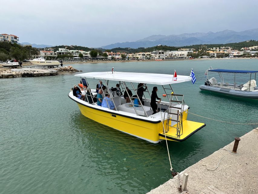 Chania: Boat Trip with Guided Snorkeling & Stand-Up Paddling - The boat ride along Crete’s northwest coast