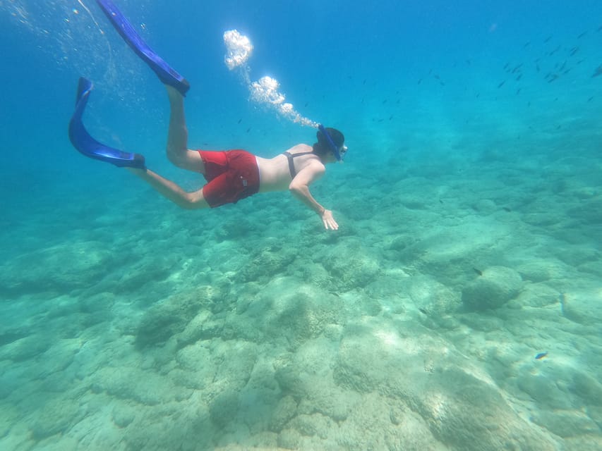 Chania: Boat Trip with Guided Snorkeling Tour - Getting fitted with the right snorkeling gear