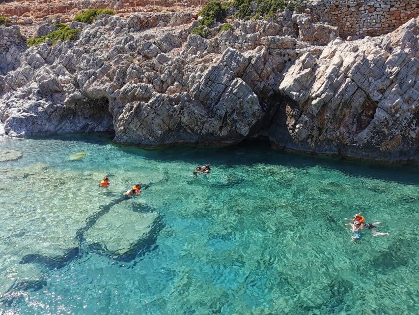 Chania: Menies Beach & Chironisia Bay Cruise with Snorkeling - Practical advice for a better day