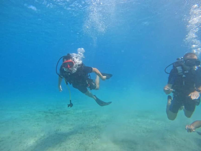 Chania: Scuba Diving and Snorkeling for Beginners by Boat - Kalathas Beach and the Blue Cave