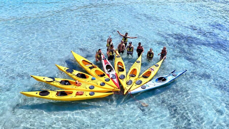 Chia: kayak tour to Tuerredda with snorkeling - What the $77 price covers