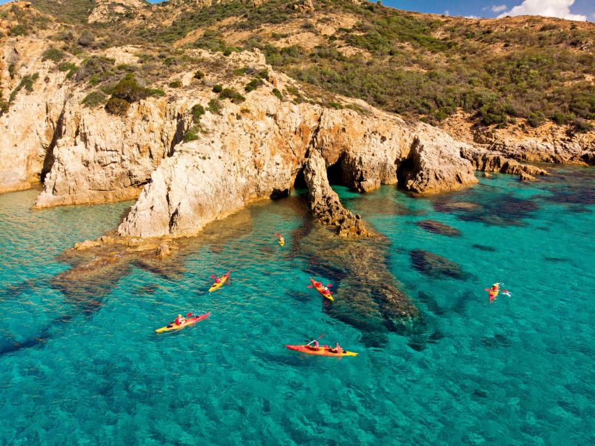 Chia: Kayaking the Wild Side and Snorkeling in Secret Beach - Paddling past cliffs, coves, and old watchtowers