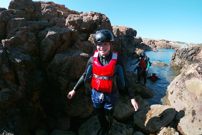 Coasteering adventure with snorkeling: kids version - Caves that a walking tour cannot reach
