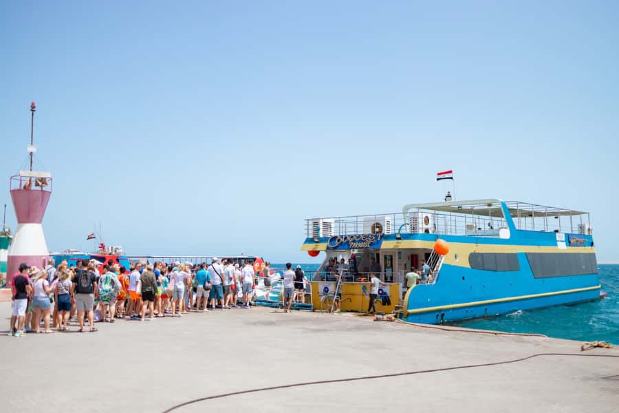 Conquest 2 Hour Semi Submarine with snorkeling from Hurghada - Thirty minutes behind the underwater windows
