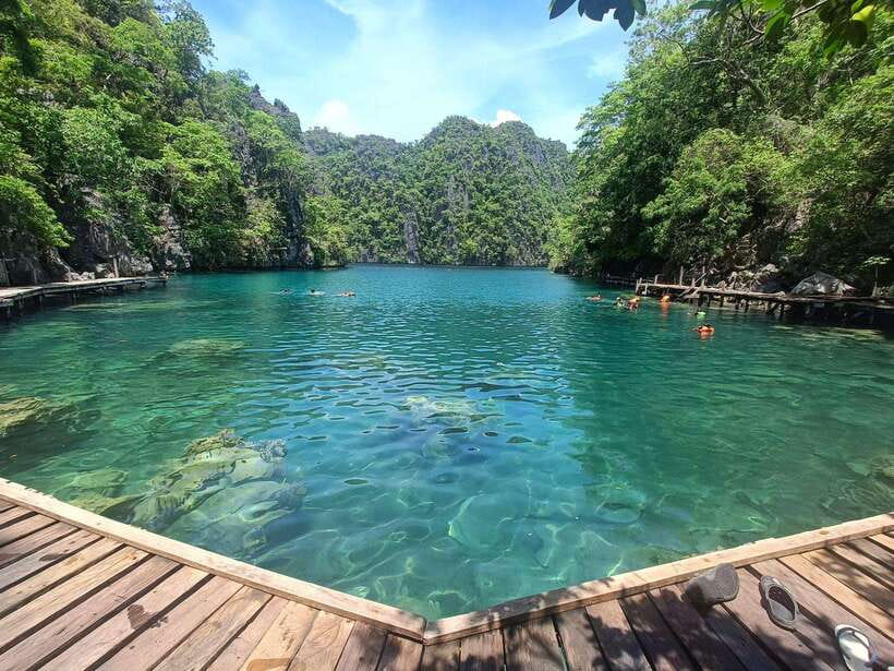 CORON:ISLAND TOUR A Lakes and Snorkeling with Corals - Malwawey Coral Garden by boat