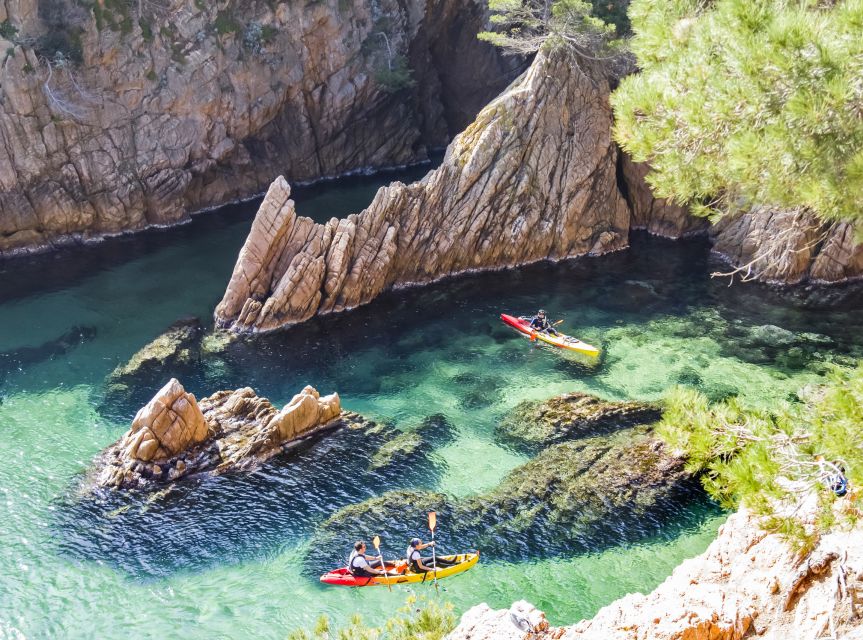 Costa Brava: Sea Caves Kayaking and Snorkeling Tour - Key points at a glance