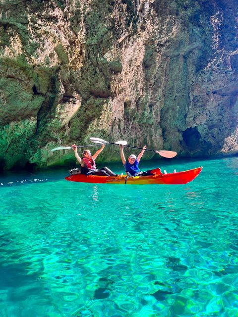 Cova dels Orguens: Cave Exploring Kayak & Snorkel Tour - What the $71 price really covers