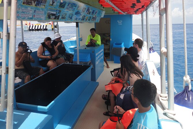 Cozumel Coral Reef Snorkeling by Glass Bottom Boat with Guide - Group size and the feel of the outing