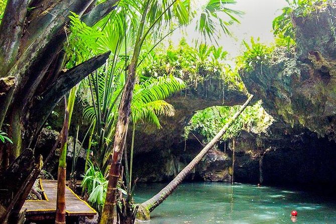 Cozumel Jeep Adventure to Jade Caverns with Lunch and Snorkel - El Cedral adds an old village and a Mayan connection