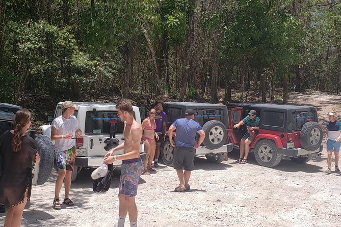 Cozumel Jeep Adventure to Jade Caverns with Lunch and Snorkel - Start with the pickup details, not the sightseeing