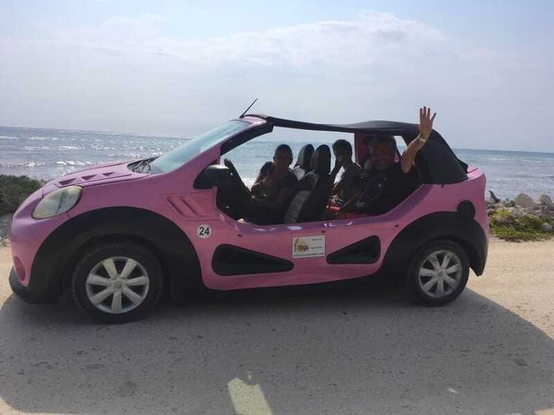 Cozumel: Private Buggy Tour with Lunch & Snorkeling - El Mirador and the best photo stop