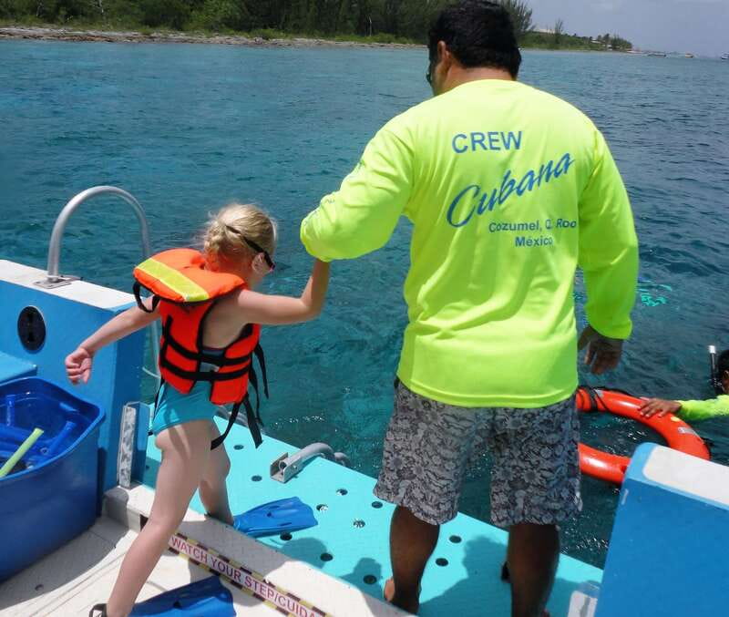 Cozumel: VIP Glass Bottom Boat & Snorkeling 3 Reefs Tour - A short boat ride from Cozumel’s cruise piers