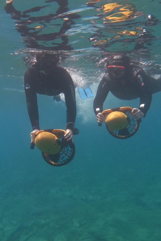 Crete: Heraklion Snorkeling Tour with Seascooter - A seascooter changes the feel of snorkeling