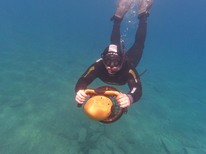 Crete: Heraklion Snorkeling Tour with Seascooter - Mononaftis Bay offers easy conditions for beginners