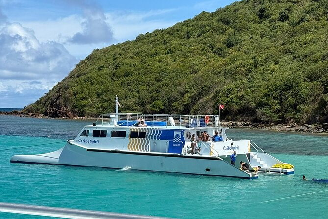 Culebra Snorkeling Tour by Catamaran from Fajardo - Leaving Fajardo on the high-speed catamaran
