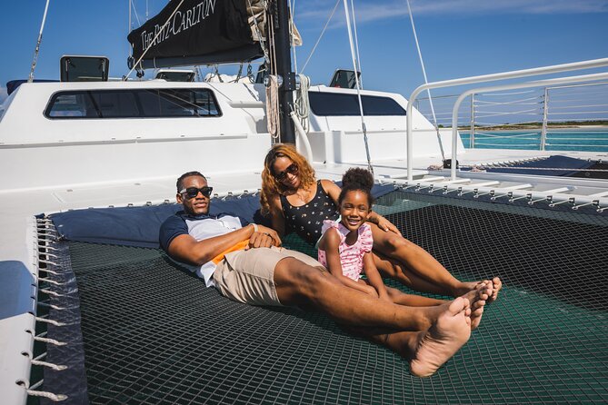 Deluxe Half-Day Snorkel Sail on Lady Grace Luxury Catamaran - Iguana Island, Half Moon Bay, and the beach stop