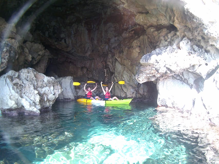 Dénia: Kayak and Snorkeling Tour in Cova Tallada - Snorkeling in the natural pool